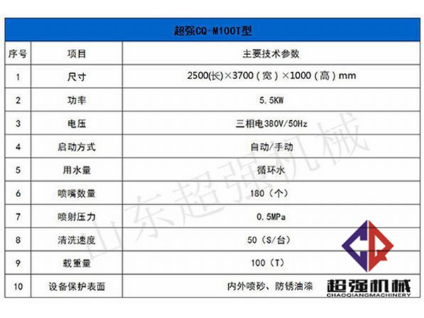 超強(qiáng)100T工程洗車(chē)機(jī)